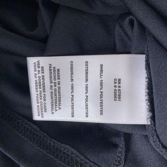 New NFL Las Vegas Raiders Ground Control Dri-Tek Tee Youth 18-20 Black Shirt - Picture 8 of 8